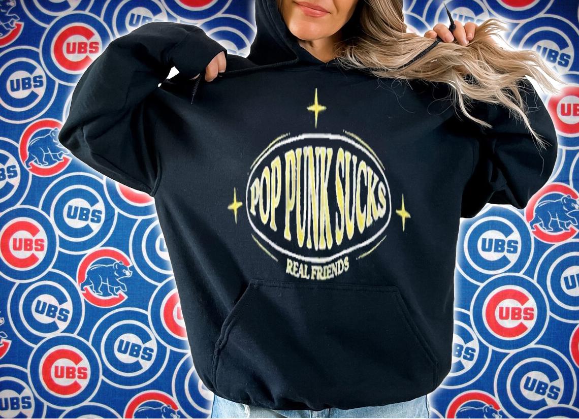 Real Friends pop punk sucks T-shirt hoodie