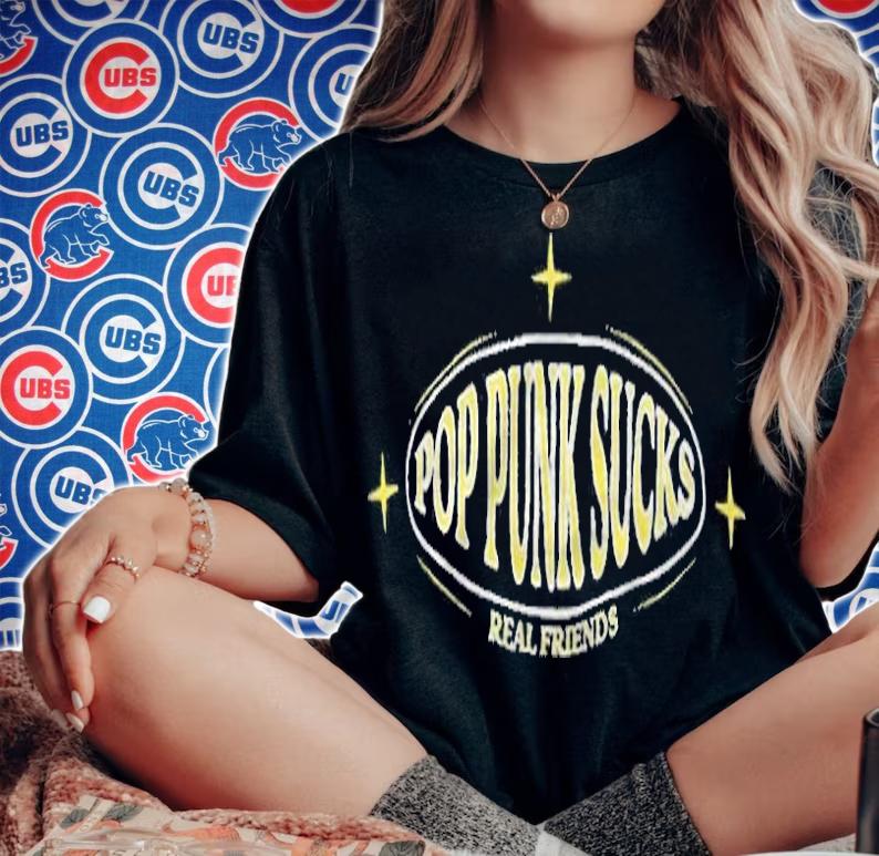 Real Friends pop punk sucks T-shirt woman shirt