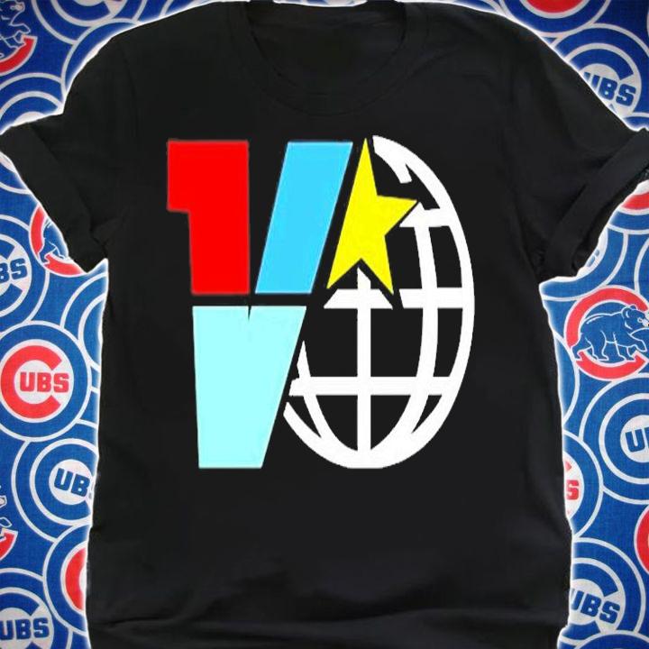 Vlexin Merch V-Globe Black T-Shirt