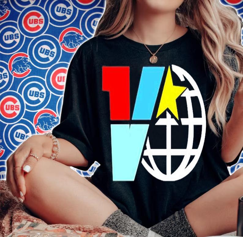 Vlexin Merch V-Globe Black T-Shirt