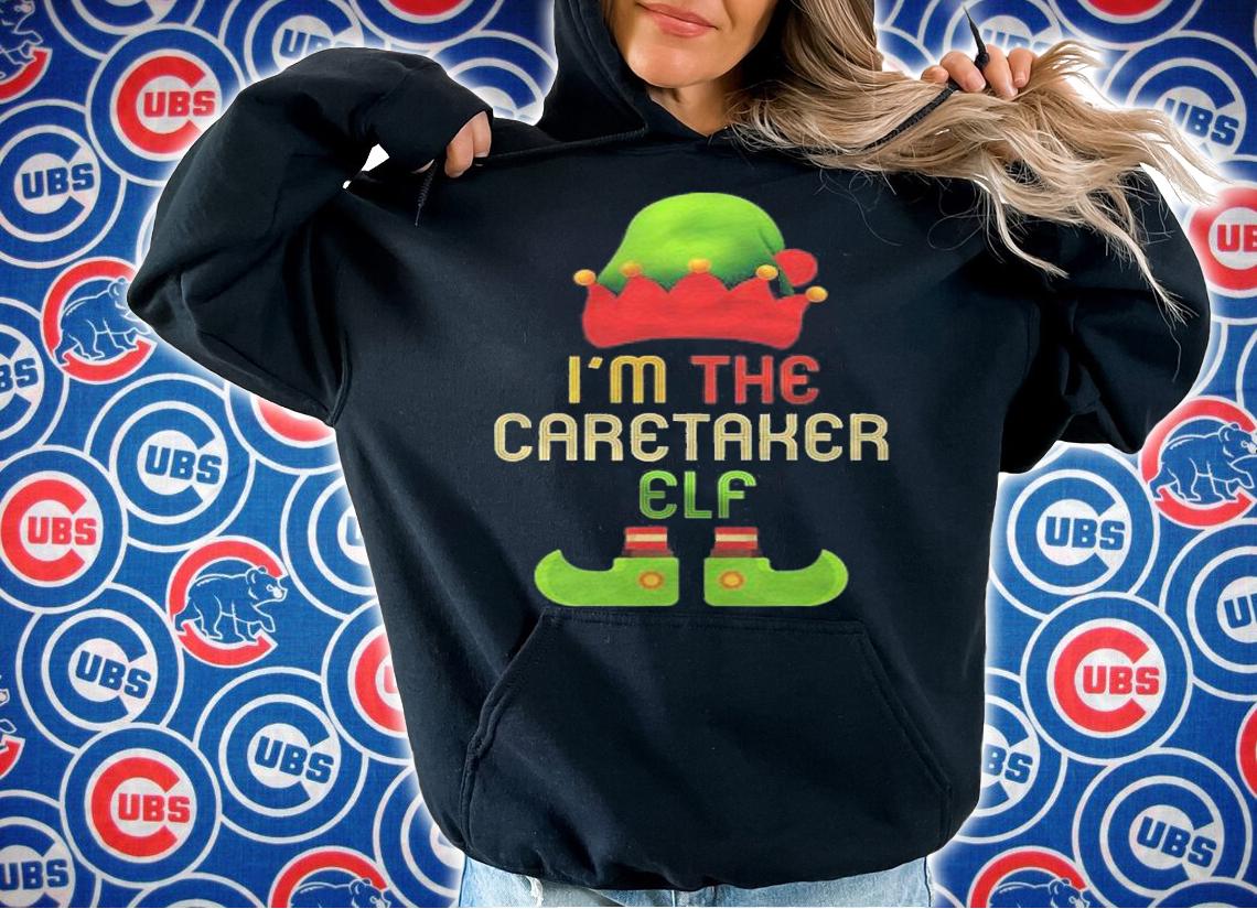 Caretaker Elf Christmas Matching Family Pajama Christmas Shirt