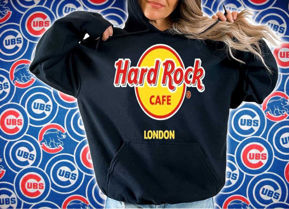 Hards Rocks Cafe London Logo T-Shirt hoodie