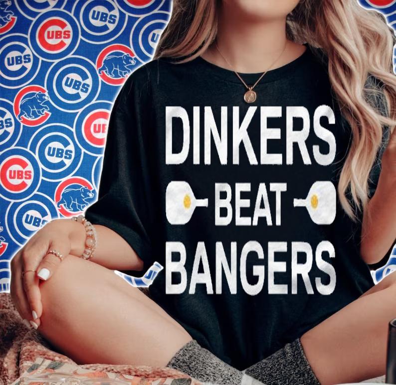 Mens Pickleball Dinkers Beat Bangers For Men Pickle Shirt woman shirt