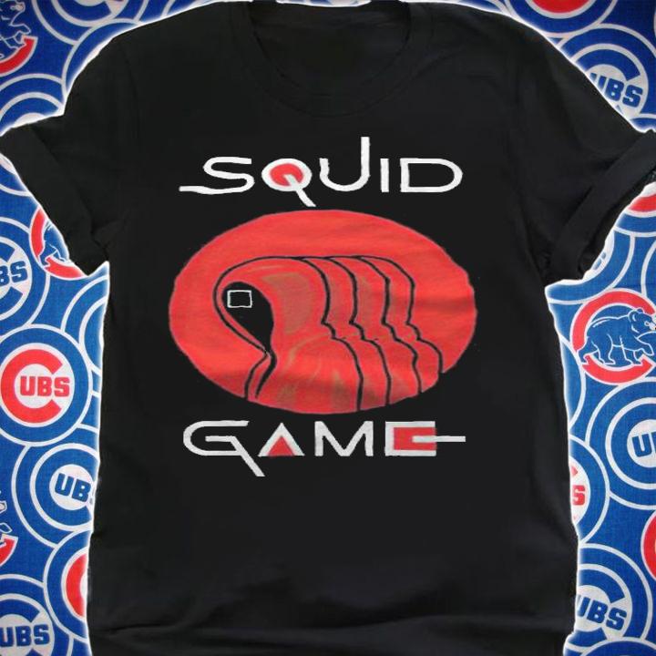 Squid Game Red Jumpsuits NPC T-shirt shirt