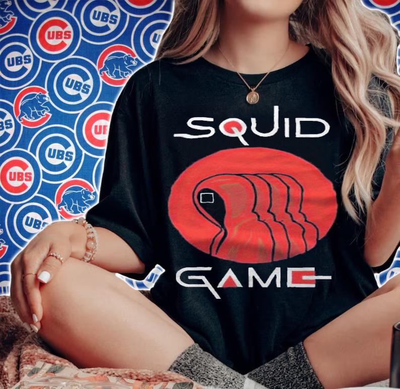 Squid Game Red Jumpsuits NPC T-shirt woman shirt