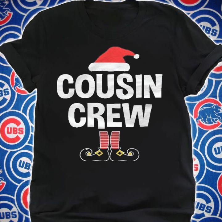 Cousin Crew Elf Shirt Family Matching Christmas Pajamas Shirt shirt