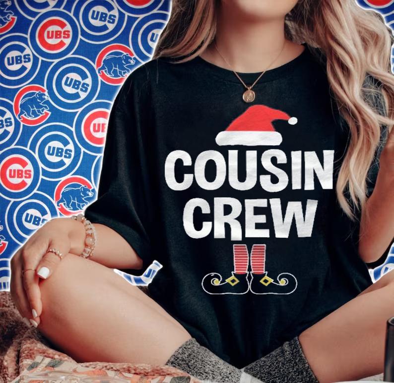 Cousin Crew Elf Shirt Family Matching Christmas Pajamas Shirt woman shirt