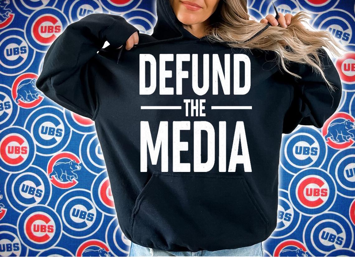 Defund The Media Protest T-Shirt hoodie