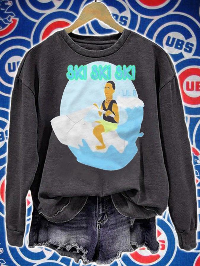Ski ski ski Lil B T-shirt sweatshirt