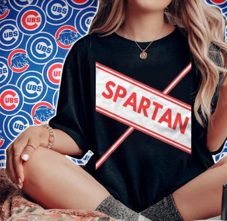 Spartan Cheerleader Easy Halloween Costume Design Pullover Shirt