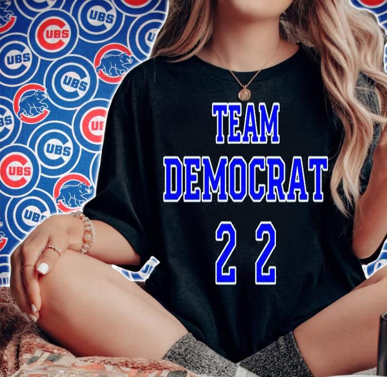 Team Democrat 22 T-Shirt woman shirt
