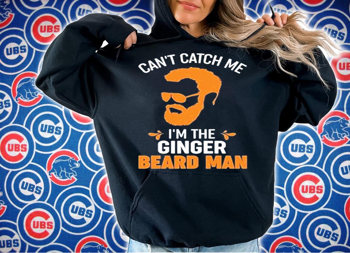 Cant Catch Me Im The Gingerbeard Man T-Shirt