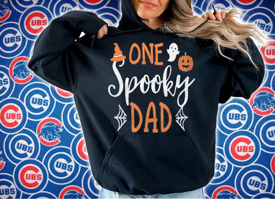 Funny Cute Matching Halloween Family Shirts One Spooky Dad Shirt hoodie
