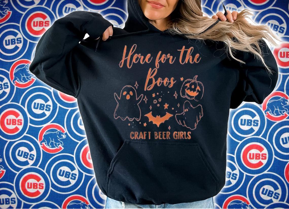 Here For The Boos Craft Beer Girls Shirt hoodie
