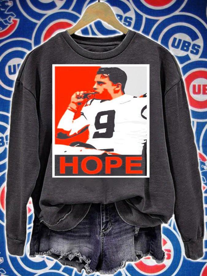 Joe Burrow Smoking Cigar Hope Shirt sweatshirt