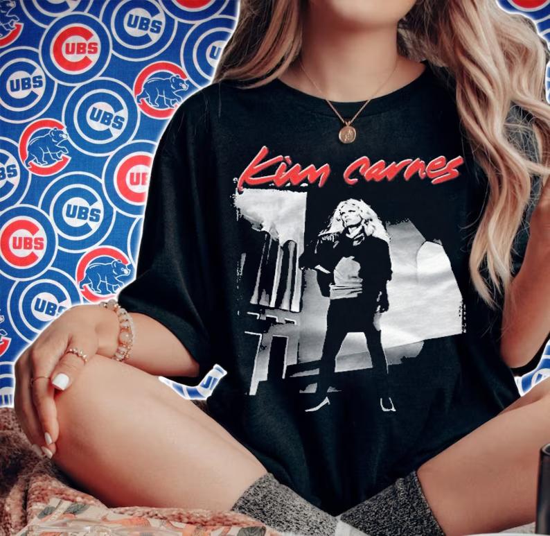 Kim Carnes black style T-shirt woman shirt