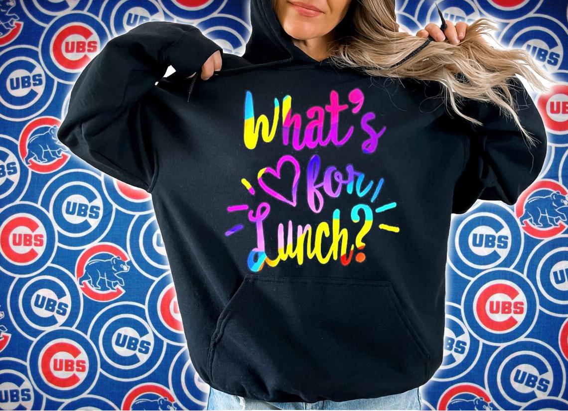 Lunch Lady What's For Lunch T-Shirt hoodie