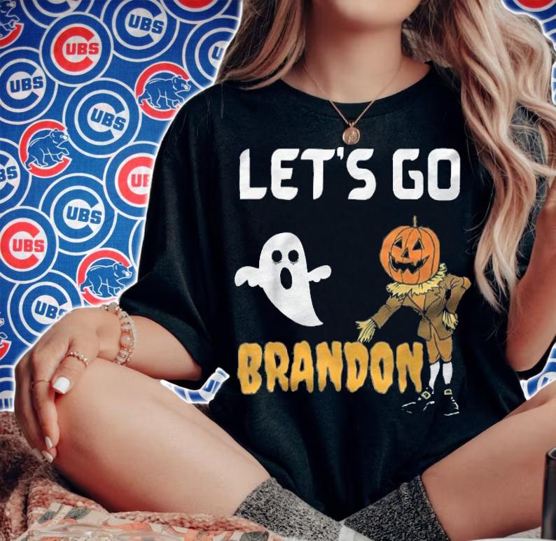 Official let's Go Brandon Conservative AntiLiberal Funny Halloween T-Shirt woman shirt
