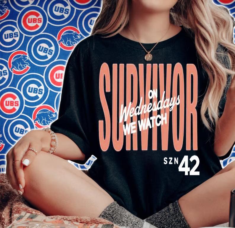 Survivor On Wednesdays We Watch T-Shirt woman shirt