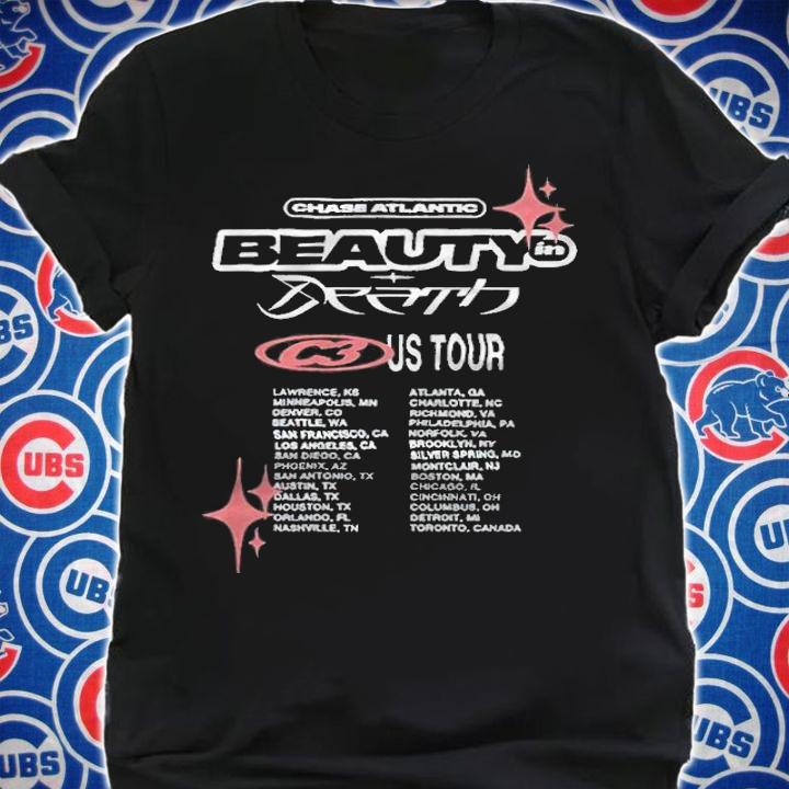 Chase Atlantic Beauty In Death Tour T-shirt