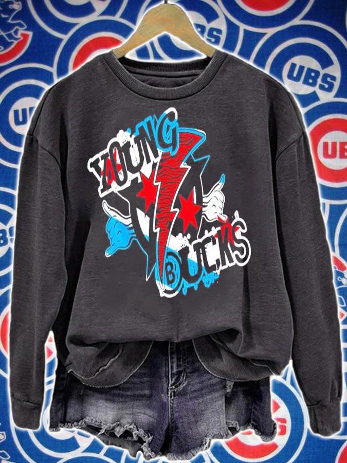 Chicago Flag PWT Retail Exclusive Young Bucks Shirt sweatshirt
