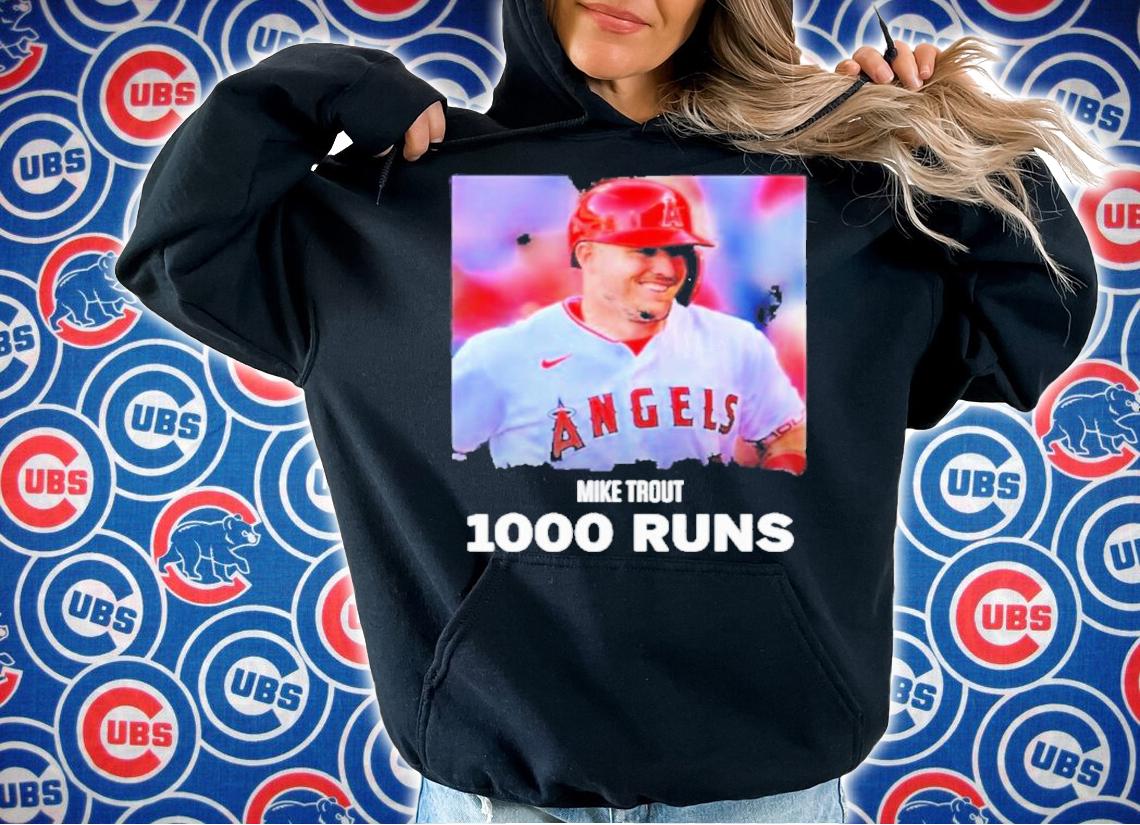 Congratulations Mike Trout 1000 Career Runs Shirt