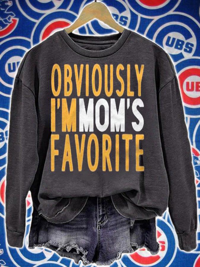 Funny Obviously Im Moms Favorite Gift Shirt