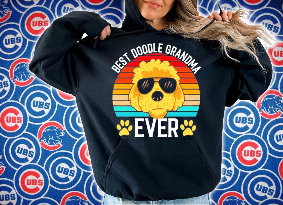 Goldendoodle Best Doodle Grandma Ever Pullover T-Shirt hoodie