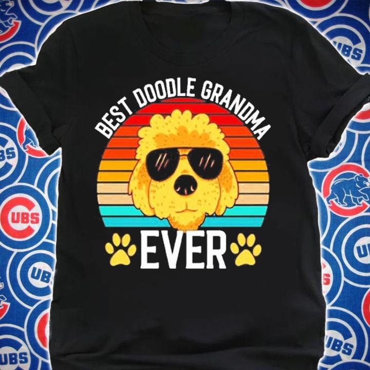 Goldendoodle Best Doodle Grandma Ever Pullover T-Shirt shirt
