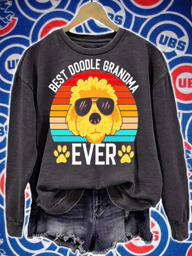 Goldendoodle Best Doodle Grandma Ever Pullover T-Shirt sweatshirt