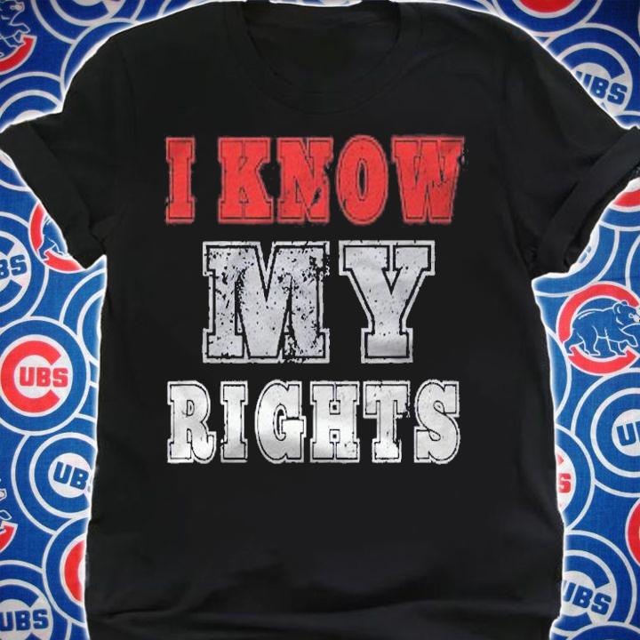 I Know My Rights Vintage Human Right Shirt shirt