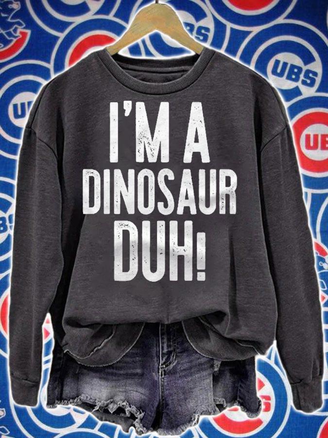 Im A Dinosaur Duh! Halloween Costume Shirt