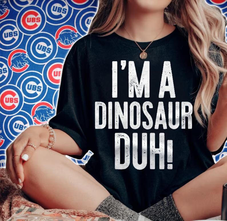 Im A Dinosaur Duh! Halloween Costume Shirt