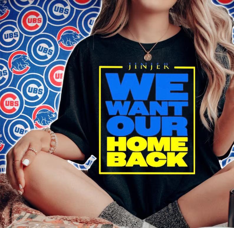 Jinjer Ukraine Merchandise We Want Our Home Back Shirt woman shirt