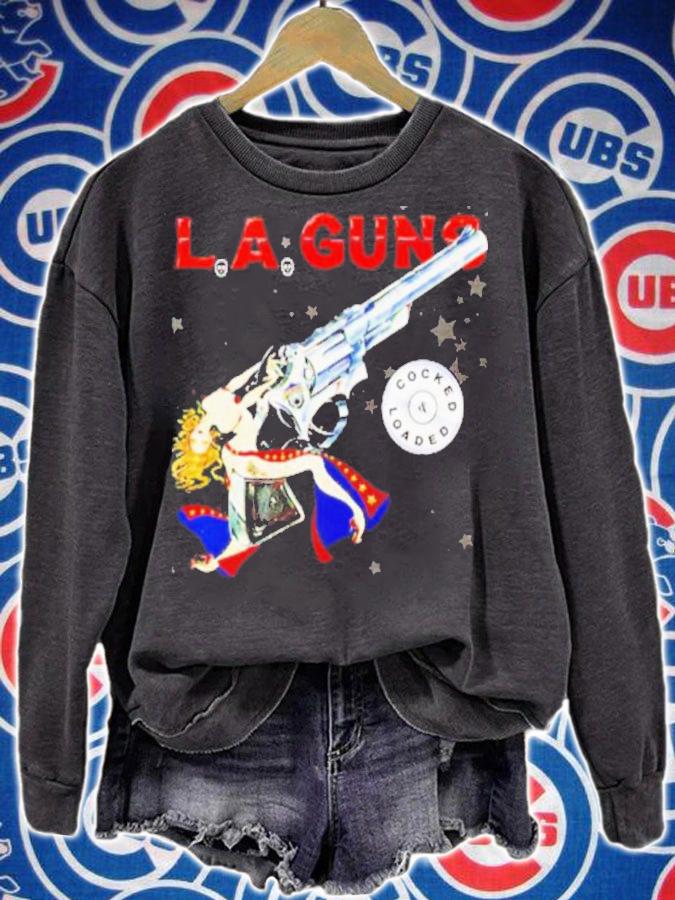 LA Guns Cocked And Loaded Shirt sweatshirt