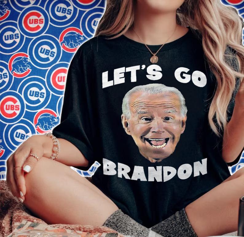 Let's Go Brandon Funny Face Joe Biden FJB T-Shirt