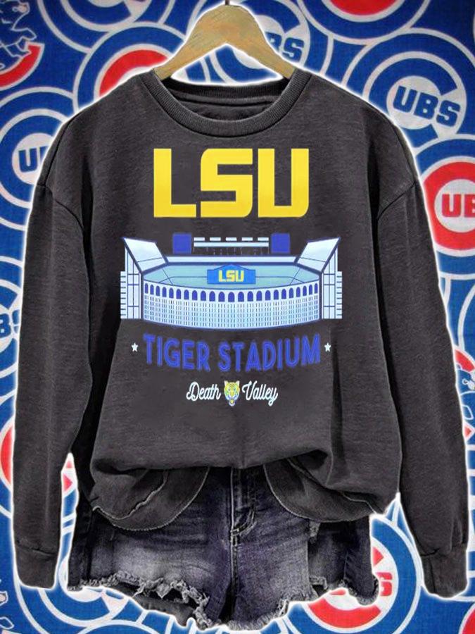 LSU Tiger Stadium Death Valley Shirt sweatshirt