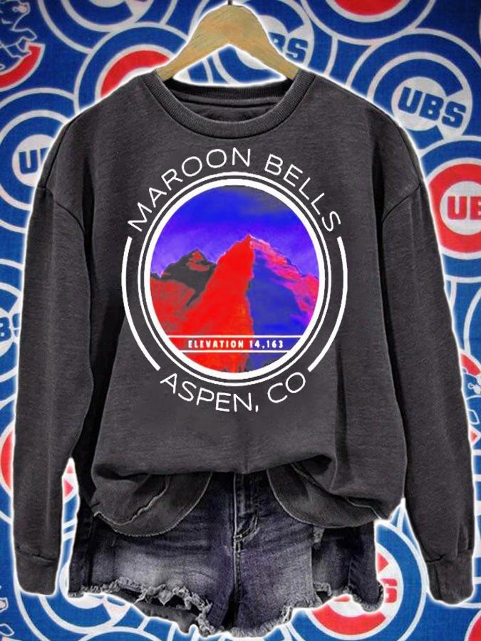 Maroon Bells Aspen Colorado Mountains T-Shirt
