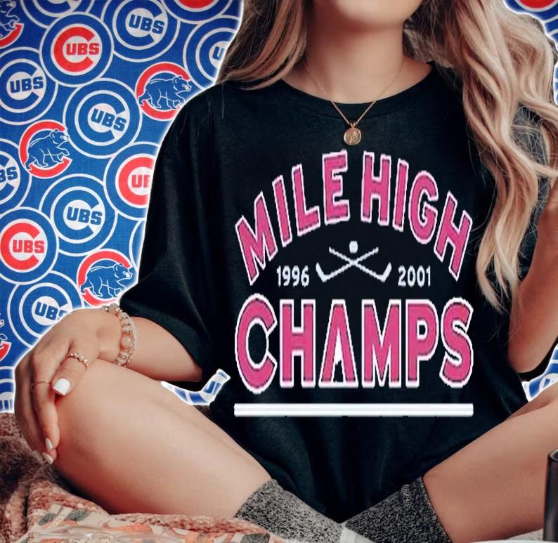 Mile High Champs T-Shirt woman shirt