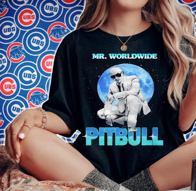 Mr. Worldwide PitBull Singer Loves Music Shirt