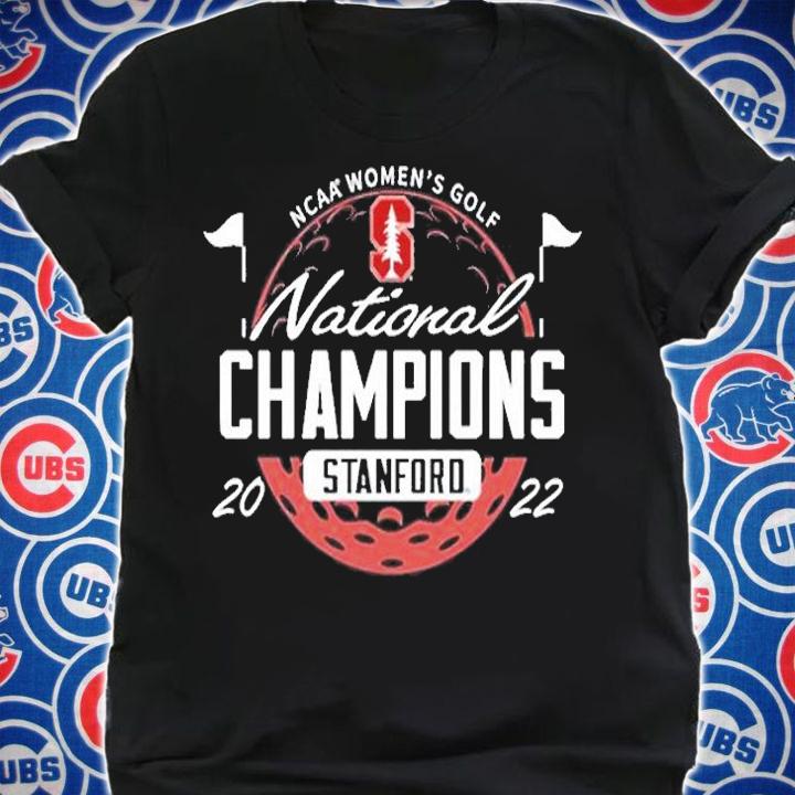 NCAA Women's Golf Stanford Cardinal Champions 2022 T-Shirt shirt