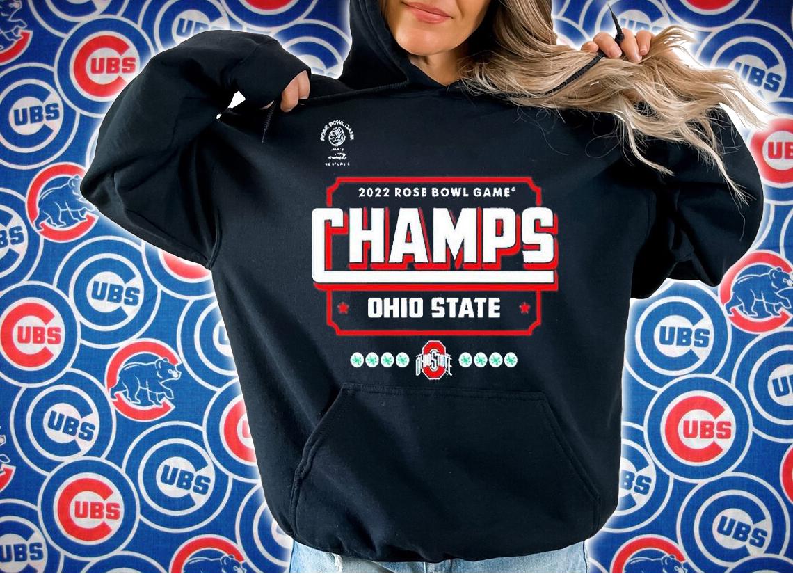 Ohio State Buckeyes 2022 Rose Bowl Game Champions T-shirt
