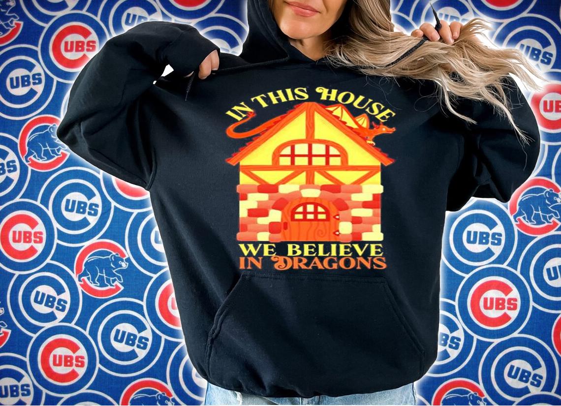 Paola Harris In This House We Believe In Dragons T-Shirt hoodie