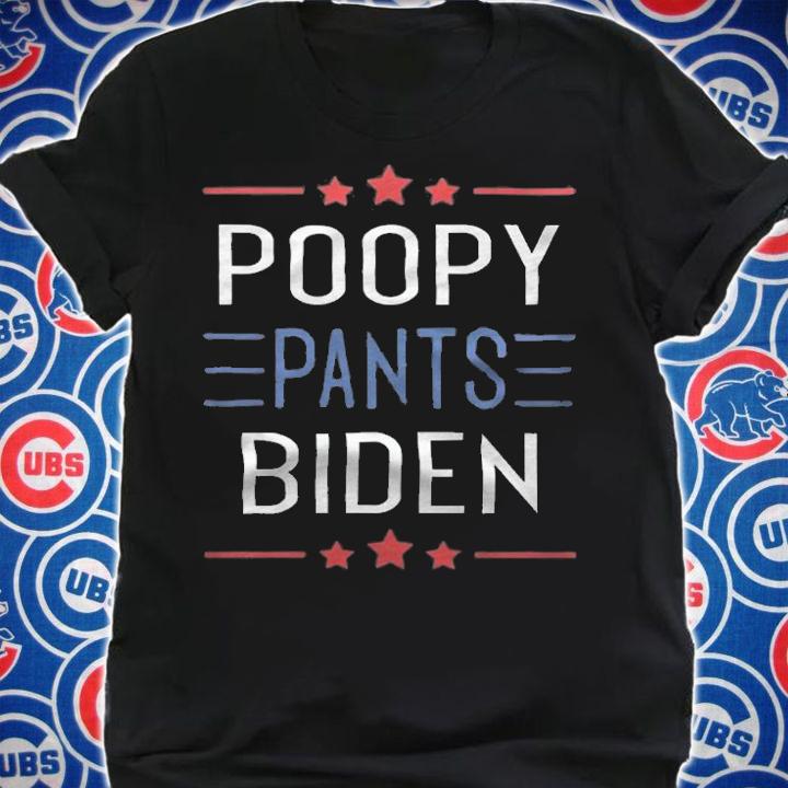 Poopy Pants Biden Funny 46 Accident Anti Biden T-Shirt shirt