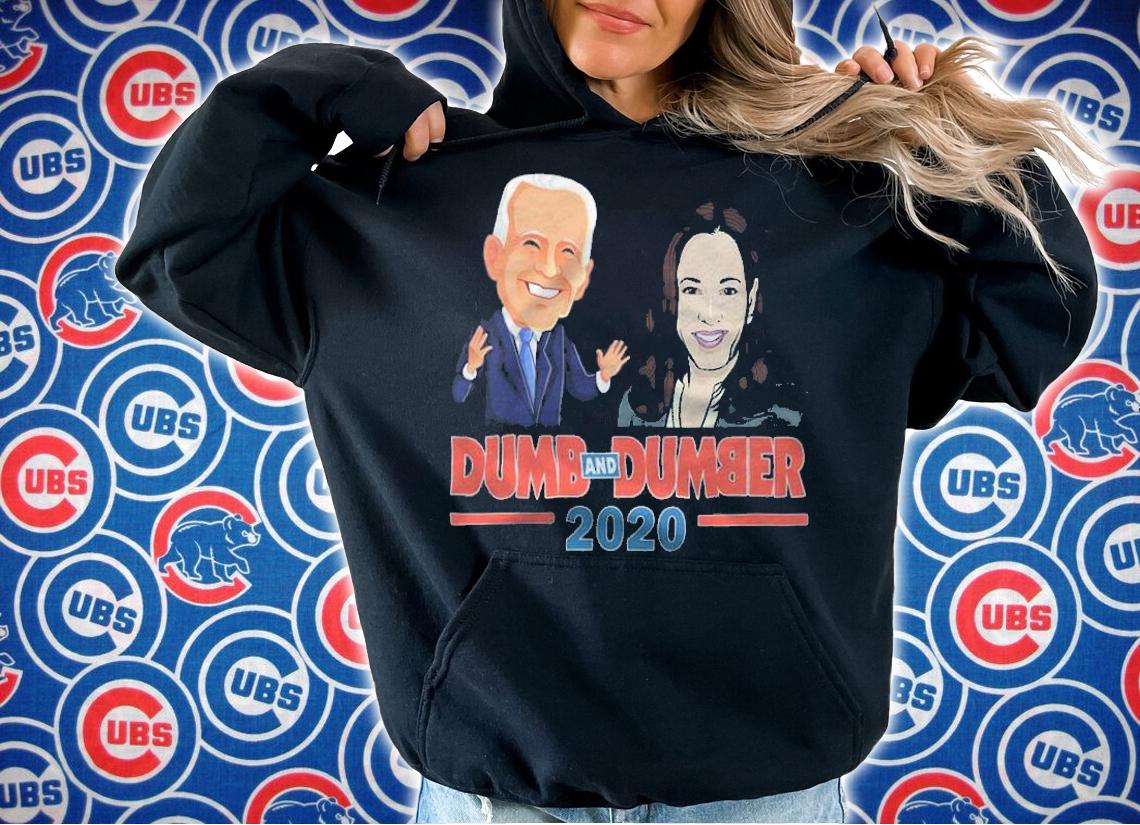 Pro Trump Dumb And Dumber Anti Biden Harris 2020 T-Shirt hoodie