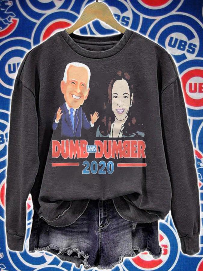 Pro Trump Dumb And Dumber Anti Biden Harris 2020 T-Shirt sweatshirt