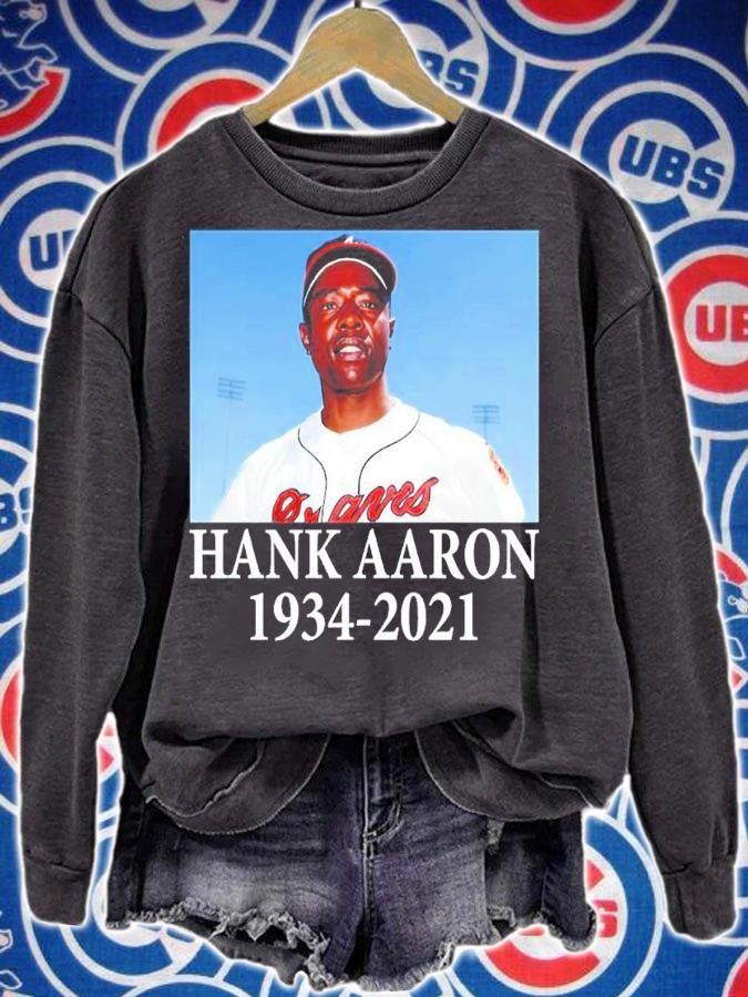 Rip Hank Aaron 1934-2021 Shirt sweatshirt