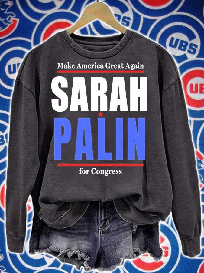 Sarah Palin For Congress MAGA T-Shirt sweatshirt