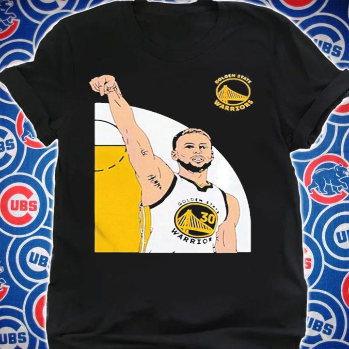 Stephen Curry Royal Golden State Warriors NBA T-Shirt shirt