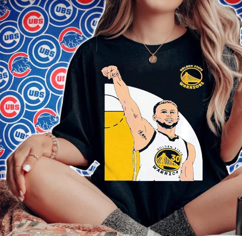 Stephen Curry Royal Golden State Warriors NBA T-Shirt woman shirt
